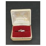 14K Gold White Gold Bands