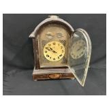Antique Wooden Mantle Clock