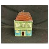 Ceramic House Cookie Jar