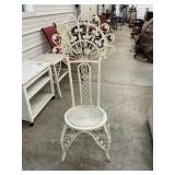Rattan Vanity Chair