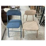 2 Folding  Chairs