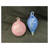 Handblown Glass Ornaments