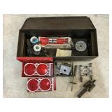 Metal Toolbox & Contents