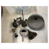 Vintage Oil Cans & Funnels