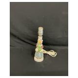 Vintage Porcelain & Peasant Woman Lamp