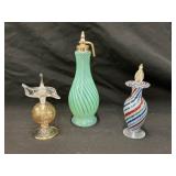Fenton & Murano Perfume Bottles