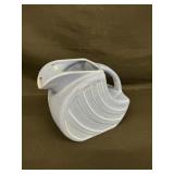 7 1/2" Porcelain Cobalt Pitcher