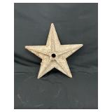 13" Cast Iron Building Architectural  Star