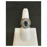 Sterling Silver U.S. Navy Ring