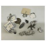 Vintage Sterling Silver Charms