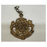 Gold Electroplate Vintage Renaissance Medallion