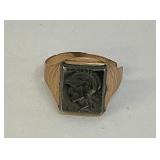 Vintage Unmarked Gold Signet Ring