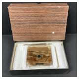 NOS Sheaffer White Dot Desk Set