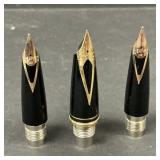 Vintage Sheaffer Prelude Gold Nib Sections