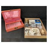 Costume Jewelry & Vintage Jewelry Box