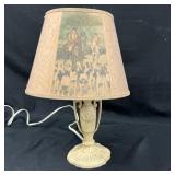 Vintage Horse & Hound Table Lamp