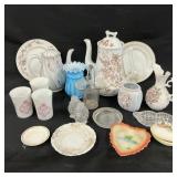 Teapots, Cups, Vases & Decorative Plates