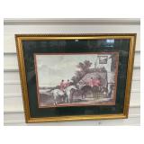 Horse & Hound Framed Picture