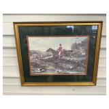 Horse & Hound Framed Picture