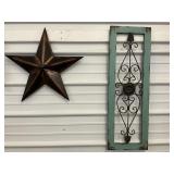 Rustic Star & Distress Wall Art