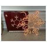 18" Rope Light Snowflake s