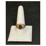 10K Gold Vintage Masonic Ring