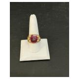 10K Gold Vintage Masonic Ring