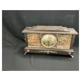 Vintage Mantel Clock - Horse & Hound