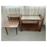 End Table & TV Cart