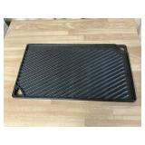 9 1/2" x 16" Lodge Cast Iron Griddle