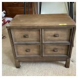 2 Drawer Nightstand w/Sewing Notions