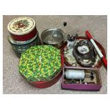 Collector Tins, Cake Decorator, & More