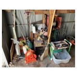 Crates, Gardening Bench & Misc.