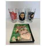 A Christmas Story CD & Drinking Glasses