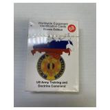 US Army training cards nos May 2024