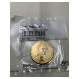 2007-P John Adams Dollar Coin Uncirculated 60
