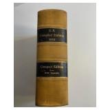 U.S. 1918 Law / Court Reference Book