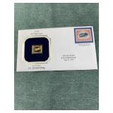 22kt Gold REPLICA 1918 Stamp 24Cent stamp Sealed