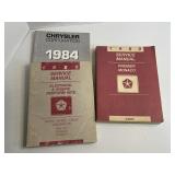 3 Chrysler Car Manuals