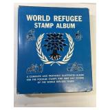 World Refugee Stamp album book