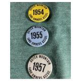 Dutch Mountain Land Owners Assco Badges 1954,1955,
