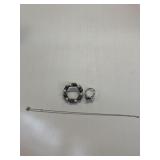 Avon pearl like ring and brooch