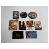 Lot of 10 Movie / TV Show Promotional Pins
