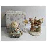 2 Precious Moments Figures