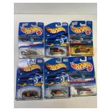 6 Hot Wheels NOS