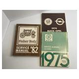 Lot of 3 Buick Car Manuals