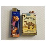 2-Vintage Camel Lighters