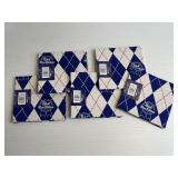 Lot of 5 Pabst Blue Ribbon Cloths