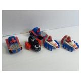 Lot of 10 Vintage Spiderman Figure Toys