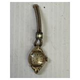 Bulova 10K rolled gold ladies watch